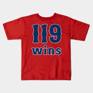 119 Wins Kids T-Shirt